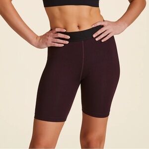 Brand New ALALA Beet Diamond Primary Shorts Bike Activewear Stretch Slim Sport
